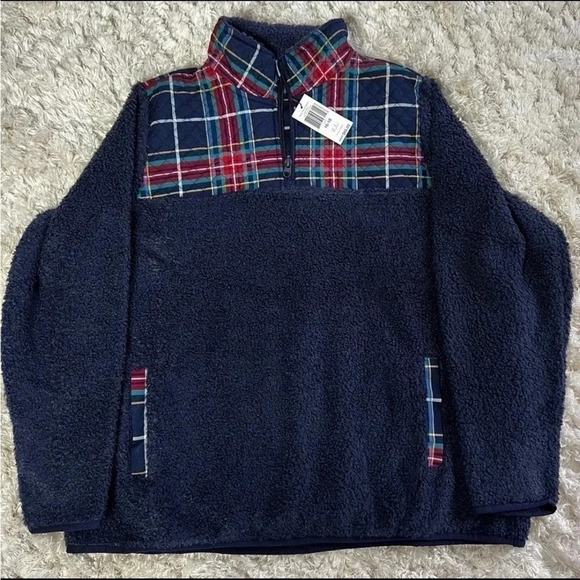 Nwt Vera Bradley Teddy Fleece Pullover Size Xl - Picture 6 of 8